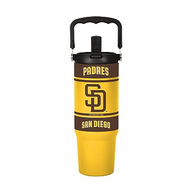 Logo Brands San Diego Padres 30oz. Colorblock 2.0 Top Handle Tumbler