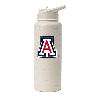 Logo Brands Arizona Wildcats 34oz. Sand Ghost Quencher Bottle