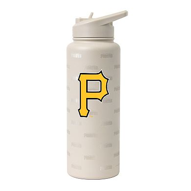 Logo Brands Pittsburgh Pirates 34oz. Sand Ghost Quencher Bottle