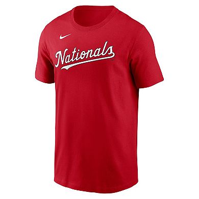 Men's Nike Dylan Crews Red Washington Nationals Home Name & Number T-Shirt