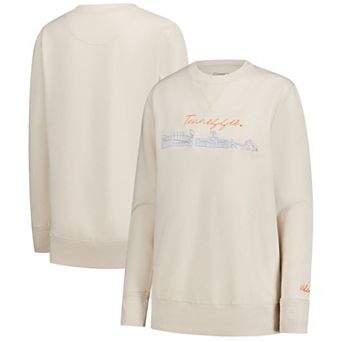 Women's Natural Tennessee Volunteers Campus Vintage Wash Fleece Sweatshirt