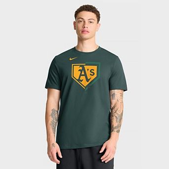 Men's Nike Green Athletics Icon T-Shirt