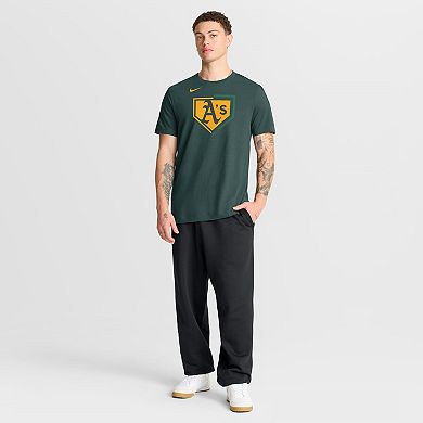 Men's Nike Green Athletics Icon T-Shirt
