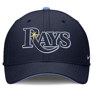 Men's Nike Navy Tampa Bay Rays Primetime Rise Dri-FIT Flex Hat