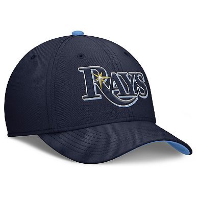 Men's Nike Navy Tampa Bay Rays Primetime Rise Dri-FIT Flex Hat