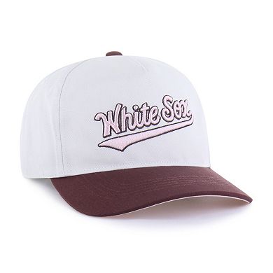 Unisex '47 Stone/Burgundy Chicago White Sox Love Letter Adjustable Hitch Hat