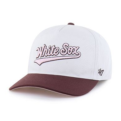 Unisex '47 Stone/Burgundy Chicago White Sox Love Letter Adjustable Hitch Hat