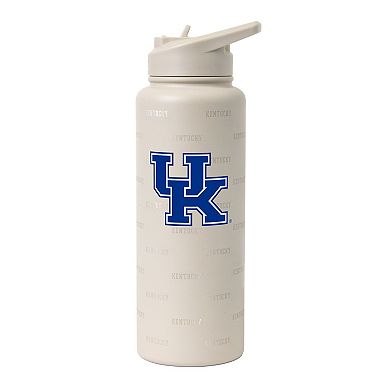 Logo Brands Kentucky Wildcats 34oz. Sand Ghost Quencher Bottle