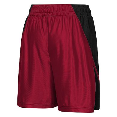 Youth Outerstuff Black/Red Atlanta United FC Color Blocked Shorts