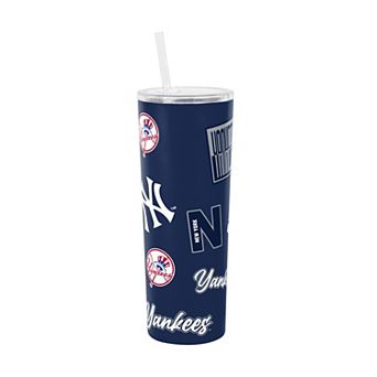 Logo Brands New York Yankees 30oz Dreamweave Straw Tumbler