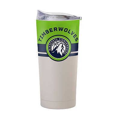 Logo Brands Minnesota Timberwolves 20oz. Horizon Powder Coat Tumbler
