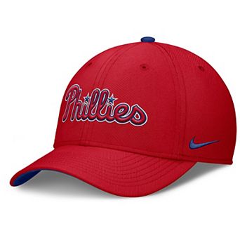 Men's Nike Red Philadelphia Phillies Primetime Rise Dri-FIT Flex Hat