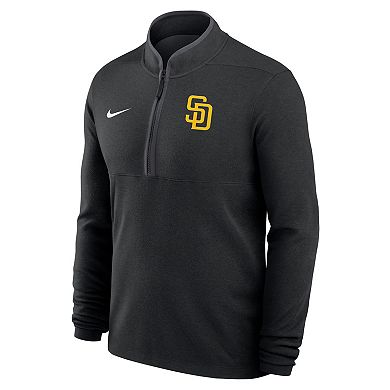 Men's Nike Black San Diego Padres Dri-FIT Victory Half-Zip Pullover