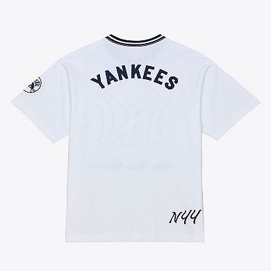 Men's Mitchell & Ness White New York Yankees Cooperstown Collection Arctic T-Shirt
