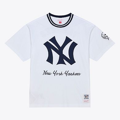 Men's Mitchell & Ness White New York Yankees Cooperstown Collection Arctic T-Shirt