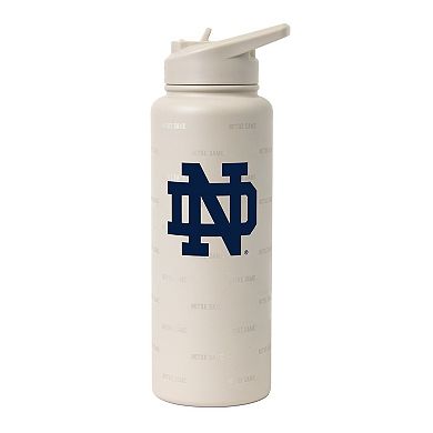 Logo Brands Notre Dame Fighting Irish 34oz. Sand Ghost Quencher Bottle