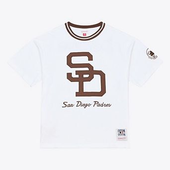 Men's Mitchell & Ness White San Diego Padres Arctic T-Shirt