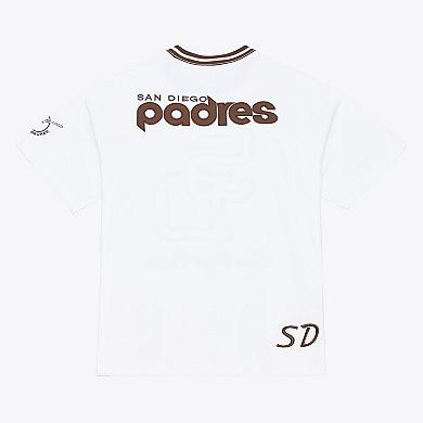 Men's Mitchell & Ness White San Diego Padres Arctic T-Shirt