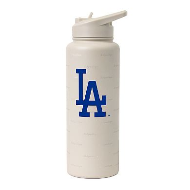 Logo Brands Los Angeles Dodgers 34oz. Sand Ghost Quencher Bottle