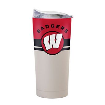 Logo Brands Wisconsin Badgers 20oz. Horizon Powder Coat Tumbler