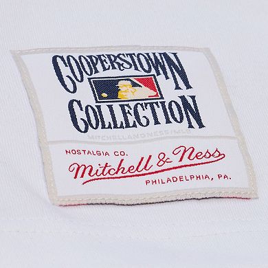 Men's Mitchell & Ness White Philadelphia Phillies Cooperstown Collection Arctic T-Shirt