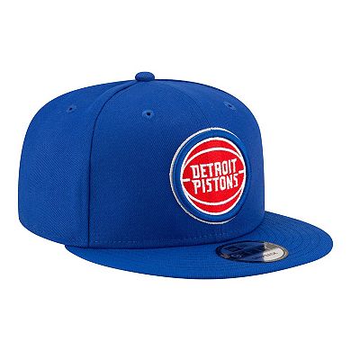 Men's New Era Blue Detroit Pistons One Tone Team 9FIFTY Adjustable Hat