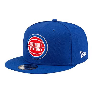 Men's New Era Blue Detroit Pistons One Tone Team 9FIFTY Adjustable Hat