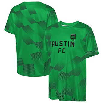Youth Outerstuff Green Austin FC Sheer Thrill T-Shirt