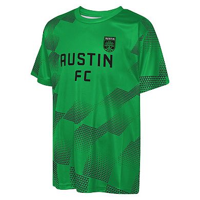 Youth Outerstuff Green Austin FC Sheer Thrill T-Shirt