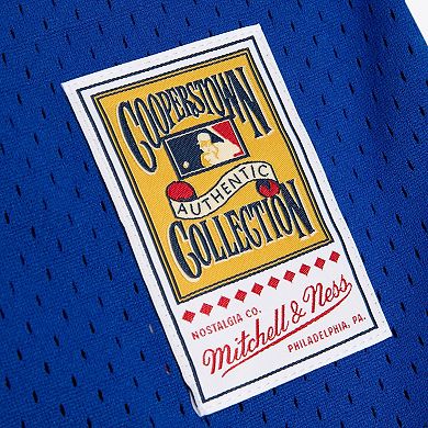 Men's Mitchell & Ness Greg Maddux Royal Chicago Cubs Authentic Batting Practice Jersey