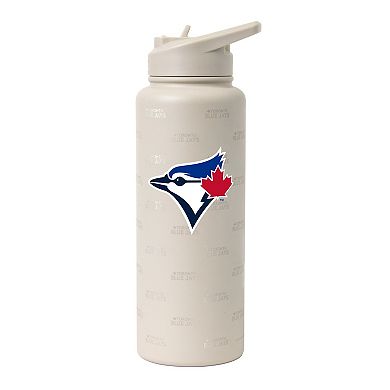 Logo Brands Toronto Blue Jays 34oz. Sand Ghost Quencher Bottle