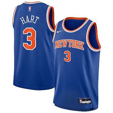 Youth Nike Josh Hart Blue New York Knicks Swingman Jersey - Icon Edition