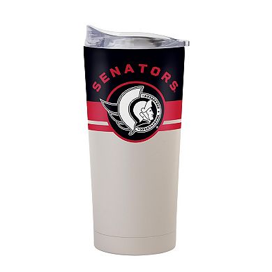 Logo Brands Ottawa Senators 20oz. Horizon Powder Coat Tumbler