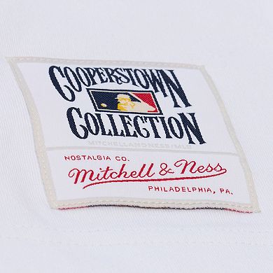 Men's Mitchell & Ness White Boston Red Sox Arctic T-Shirt