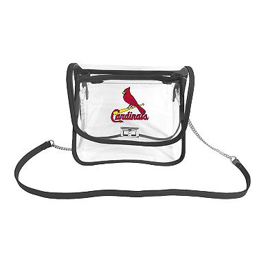 Logo Brands St. Louis Cardinals Sideline Clear Purse