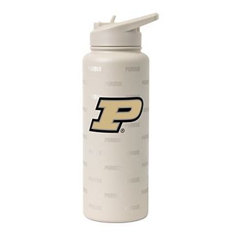 Logo Brands Purdue Boilermakers 34oz. Sand Ghost Quencher Bottle