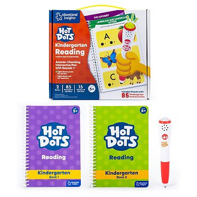 Educational Insights Hot Dots Jr. Kindergarten Interactive Reading Activity Kit