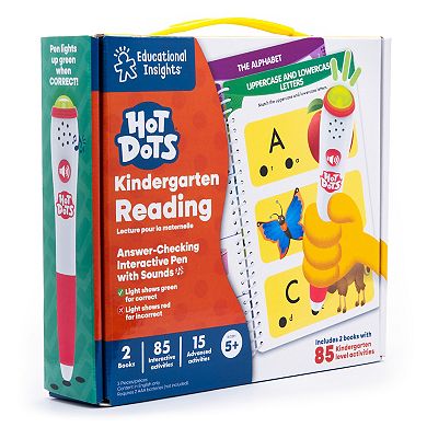 Educational Insights Hot Dots Jr. Kindergarten Interactive Reading Activity Kit