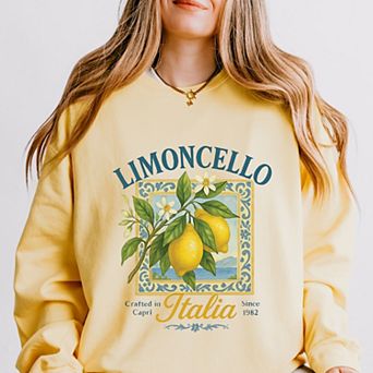Limoncello Frame - Women's Lightweight Garment Dyed Sweatshirt