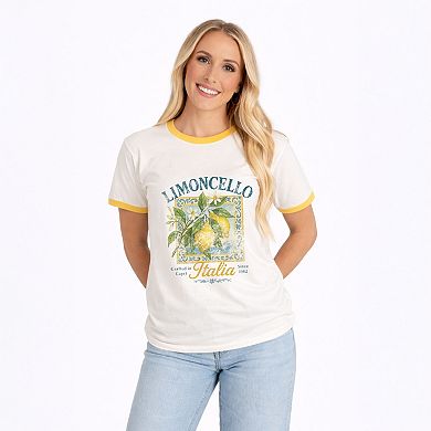 Limoncello Frame - Women's Ringer Graphic T-Shirt