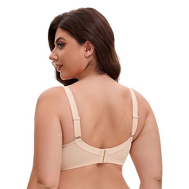 2 Packs Women's Pocket Bra for Silicone Bosom Forms Full Coverage Minimizers