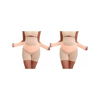 2 Packs Women's Maternity Belly Bands-Soft Pregnancy Belly Support Band, Adjustable for Back