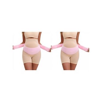 2 Packs Women's Maternity Belly Bands-Soft Pregnancy Belly Support Band, Adjustable for Back