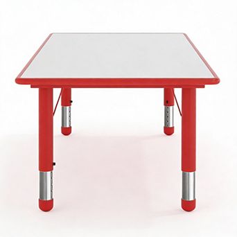 23.625x47.25 Plastic Height Adjustable Activity Table Top