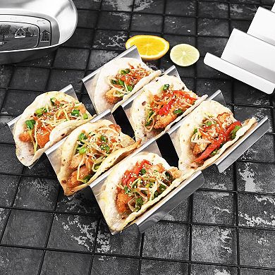 Great Ambitions Rack Tray Style, Oven Safe for Baking, Dishwasher and Grill Safe 4pk