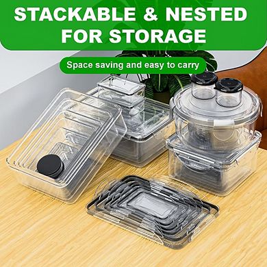 Large Airtight Food Storage Containers, 62-Piece BPA-Free Leakproof Set with Lids