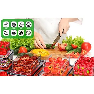 Large Airtight Food Storage Containers, 62-Piece BPA-Free Leakproof Set with Lids