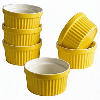 Porcelain Ramekins 240ml / 8oz Set of 6