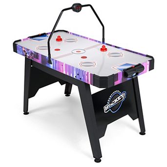 56 Inch Air Hockey Table with LED Scoreboard and 52.5 Inch Play Surface