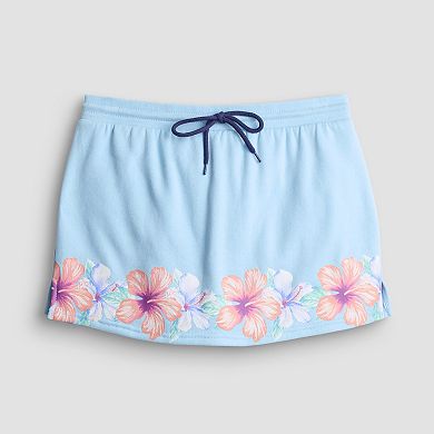 Juniors' Hibiscus Skort